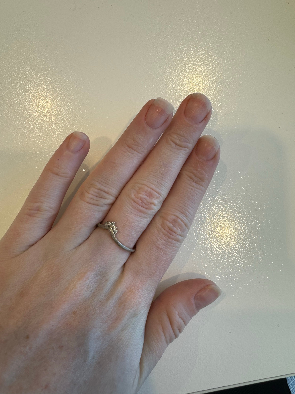 My own nails at week 7 of the grow-back, 29 March 2024